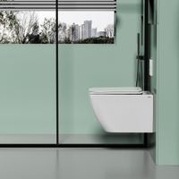 Унитаз ABBER Ultra подвесной белый с ультратонким ободком арт-AC1303 — фото 4, Подвесные унитазы