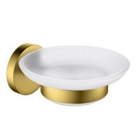 Мыльница Timo Saona 13021/20 золото шлифованное — фото 1, Мыльницы