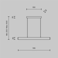 Подвесной светильник Technical P010PL-L30B4K — фото 5, Подвесные светильники