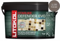Затирка эпоксидная Litokol STARLIKE Defender EVO S.230 CACAO арт-485700002 — фото 1, Затирка для плитки