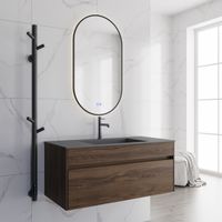 База под раковину Chiara 1000 подвесная, 1 выкатной ящик soft-close, C.Oak арт-VMC-2C100CO — фото 1, Тумбы под раковину