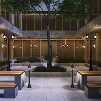 Настенный светильник (бра) Outdoor O029WL-01BZ — фото 10, Уличное освещение