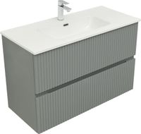 Тумба под раковину Aquanet Джейн 100 мисти грин арт-00313320 — фото 10, Тумбы под раковину