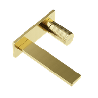 Смеситель для раковины SANCOS Nexus с внутренней частью, брашированное золото, PVD покрытие, арт. SC9013BG — фото 2, Смесители для раковины