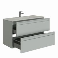 Тумба под раковину Allen Brau Eclipse 80 1.E1002.PWM 2.0 папирус матовый — фото 7, Тумбы под раковину