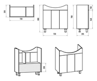 Товар: Тумба под раковину арт-Э-Изе01075-021Н - фото 6 Тумба под раковину арт-Э-Изе01075-021Н — фото 6, Тумбы под раковину