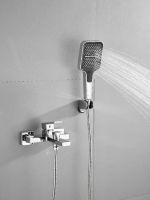 Смеситель для ванны с душем BELZ, хром, арт-B60658 — фото 4, Смеситель для ванны