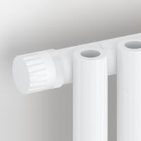 Отопительный радиатор Сунержа Эстет-0 EU50 левый 1200х225 5 секций Белый арт-12-0320-1205 — фото 2, Радиаторы отопления