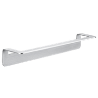 Полотенцедержатель COLOMBO DESIGN OVER B7009 широкий цвет нержавеющая сталь — фото 3, Полотенцедержатели