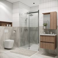 Товар: Дверь в нишу Grossman Classic (150х195) хром,стекло прозрачное,раздвижная, 1 место арт-100.K33.04.150.10.00 - фото 2 Дверь в нишу Grossman Classic (150х195) хром,стекло прозрачное,раздвижная, 1 место арт-100.K33.04.150.10.00 — фото 2, Раздвижные душевые двери