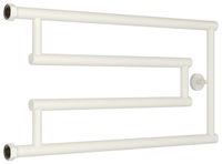 Товар: Полотенцесушитель водяной Сунержа High-Tech+ model "G" 320х650 Матовый белый арт-30-4051-3265 - фото 4 Полотенцесушитель водяной Сунержа High-Tech+ model "G" 320х650 Матовый белый арт-30-4051-3265 — фото 4, Водяные полотенцесушители