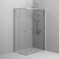 Товар: W94G-403-120280-MT1K X-joy душевое огражд прямоугольн.,раздвиж.двери 120x80 хром мат.,стекло прозр - фото 2 W94G-403-120280-MT1K X-joy душевое огражд прямоугольн.,раздвиж.двери 120x80 хром мат.,стекло прозр — фото 2, Душевые кабины и ограждения