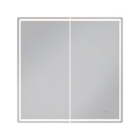 Зеркальный шкаф VIGO Geometry Classic 80 подвесной белый (118) — фото 1, Зеркальные шкафы в ванную