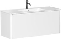 Тумба под раковину Allen Brau Gravity 120 1.370015.WM белый матовый — фото 1, Тумбы под раковину