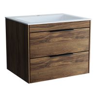 База под раковину Chiara 2D 600 подвесная, 2 выкатных ящика soft-close, C.Oak арт-VMC-2C2600CO — фото 12, Тумбы под раковину