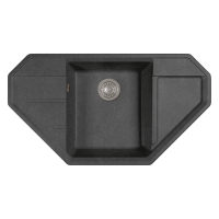 Мойка "Крона" 910, графит СМс арт-29.040.D0910.411 — фото 1, Кухонные мойки