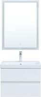 Товар: Мебель для ванной Aquanet Беркли 60 белый глянец (2 ящика) 00306358 - фото 8 Мебель для ванной Aquanet Беркли 60 белый глянец (2 ящика) 00306358 — фото 8, Комплекты мебели для ванной