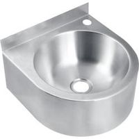 Умывальник пристенный полукруглый 210х362х365, шт 13061.S — фото 1, Аксессуары и оборудование для общественных мест