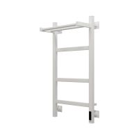 Полотенцесушитель электрический Grota Tela 430х800 белый Tela 430х800 RAL9016 EL — фото 6, Электрические полотенцесушители