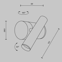 Товар: Настенный светильник (бра) Maytoni MOD433WL-L3N3K1 - фото 7 Настенный светильник (бра) Maytoni MOD433WL-L3N3K1 — фото 7, Бра