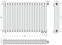 Товар: Отопительный радиатор Сунержа Эстет-00 EU50 500х810 18 секций Матовое золото арт-032-0322-5018 - фото 4 Отопительный радиатор Сунержа Эстет-00 EU50 500х810 18 секций Матовое золото арт-032-0322-5018 — фото 4, Радиаторы отопления