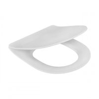LEON SLIM Сиденье и крышка для унитаза, дюропласт., с механизмом Soft-Closing, белое. ROCA ZRU9302943 — фото 1, Сиденья для унитаза