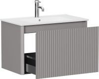 Тумба под раковину Allen Brau Gravity 80 1.370017.PGM платина матовый — фото 4, Тумбы под раковину