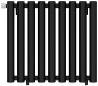 Отопительный радиатор Сунержа Кумир-0 EU50 левый 500х610 9 секций Матовый чёрный арт-31-0350-5009 — фото 6, Радиаторы отопления