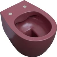 Чаша подвесного унитаза Allen Brau Fantasy бордо арт-4.11004.BD — фото 10, Подвесные унитазы