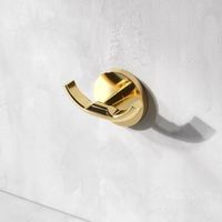 A85A35699 X-Joy, Двойной крючок для полотенец, золото — фото 6, Крючки для полотенец