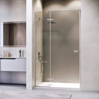 Душевая дверь RGW SV-004 130x200, профиль хром, стекло прозрачное/8 мм (EasyClean), арт-353200413-11 — фото 3, Распашные душевые двери