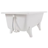 Ванна MALTA 167 см из литьевого мрамора NOVA GEL с каменными ножками/ Aqua de Marco 1170WMAL_GEL — фото 7, Ванны