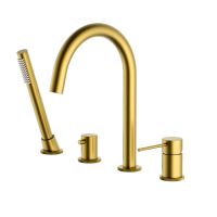 Товар: Смеситель для ванны с душем, врезной Timo Saona 2320/20Y золото шлифованное - фото 1 Смеситель для ванны с душем, врезной Timo Saona 2320/20Y золото шлифованное — фото 1, Смеситель для ванны