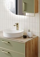 Товар: Тумба под раковину ORKA Salerno 60 подвесная, цвет Sardinia, ручки золото 3008777 - фото 5 Тумба под раковину ORKA Salerno 60 подвесная, цвет Sardinia, ручки золото 3008777 — фото 5, Тумбы под раковину