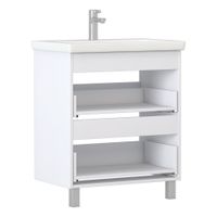 Корпус мебельный VIGO Neo, Glem, Finlay 700-0-2 (Como) напольный белый арт-266 — фото 1, Тумбы под раковину