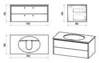 Тумба под раковину арт-ELC-01100-0502Я — фото 6, Тумбы под раковину