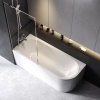 W94A-170L70W-A X-joy Ванна акриловая угловая левосторонняя 170x70 см — фото 3, Акриловые ванны