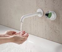 Товар: Смеситель для раковины встраиваемый Bronze de Luxe , белый/зеленый арт-9007W-G - фото 5 Смеситель для раковины встраиваемый Bronze de Luxe , белый/зеленый арт-9007W-G — фото 5, Смесители для раковины