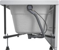 Акриловая ванна Aquanet West 130x70 (с каркасом) 00205300 — фото 15, Акриловые ванны