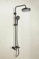 Товар: Душевая система с тропическим душем BELZ, черная матовая, арт-B25713-7 - фото 4 Душевая система с тропическим душем BELZ, черная матовая, арт-B25713-7 — фото 4, Душевые стойки