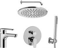 Набор смесителей Paffoni Green 5 в 1 (сет 9) (с внутренней частью) 00255127 — фото 13, Готовые комплекты для ванной комнаты