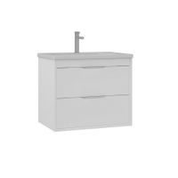 Тумба с раковиной ORKA Clay 65 подвесная, белый матовый 5004379 — фото 3, Тумбы с раковиной