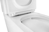 Унитаз-компакт Azario SAVIA 370х640х810 напольный, безободковый, система смыва Rimless, с быстросъемным сиденьем "Микролифт" арт-AZ-8303D-s — фото 6, Напольные унитазы