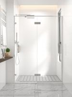 Товар: Душевая дверь раздвижная Premium Prato 300 CH-L, 1500х2000, хром, стекло прозрачное PR3/L-150-01-CH-C4 - фото 1 Душевая дверь раздвижная Premium Prato 300 CH-L, 1500х2000, хром, стекло прозрачное PR3/L-150-01-CH-C4 — фото 1, Раздвижные душевые двери