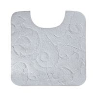 COMPLEMENTI Коврик (06) д/WC 60х60 см. белый, узор 7 22945 — фото 1, Коврики для ванной комнаты