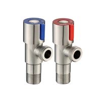 Кран угловой IDDIS Optima Home с отражателем, 1/2; 1/2, кран-букса, нержавеющая сталь, 2 шт арт-910S0Z5C2CZ — фото 2, Краны