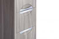 Шкаф-колонна СИЛЬВА 30, подвесная, правая, дуб фьорд 1A215603SIW6R — фото 3, Шкафы для ванной