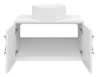 Тумба под раковину арт-П-Яри-09080-011Я — фото 2, Тумбы под раковину