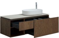 Тумба под раковину Allen Brau Infinity 120 1.21008.NO R дуб — фото 2, Тумбы под раковину