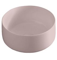 Раковина Artceram Cognac Quadro накладная без отверстий цвет pink COL004 33 00 — фото 1, Раковины накладные